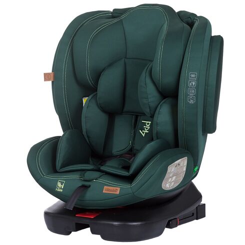 Scaun auto Chipolino 4Kid 0-36 kg avocado I-Size cu sistem Isofix, Culoare: Verde, Grupa: 0-36kg (0 luni - 12 ani)