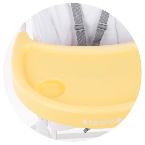 Scaun de masa Chipolino Teddy banana, Culoare: Galben,poza 6