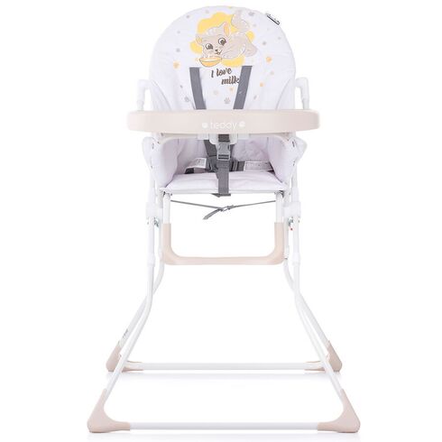 Scaun de masa Chipolino Teddy humus, Culoare: Crem,poza 3