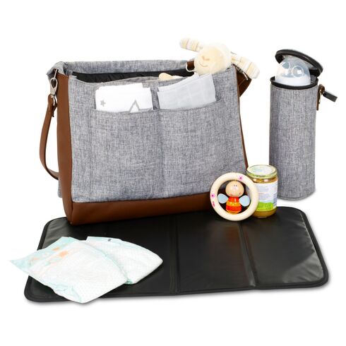 Geanta Urban Graphite grey Abc Design, Culoare: Gri deschis,poza 4