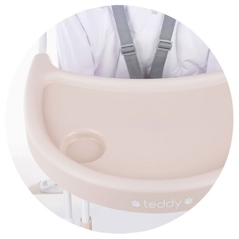 Scaun de masa Chipolino Teddy humus, Culoare: Crem,poza 6