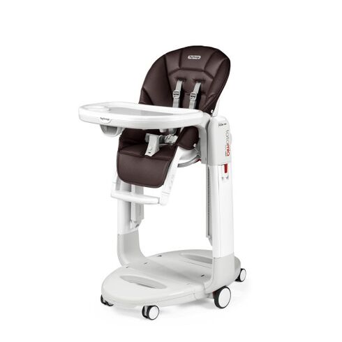 Scaun de masa 3 in 1 Peg Perego Tatamia Follow Me, 0-15 Kg, Cacao, Maro, Culoare: Maro