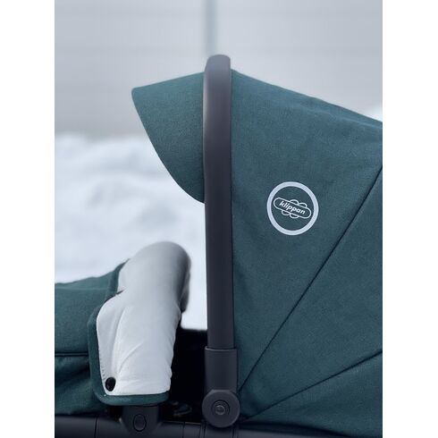 Carucior transformabil cu roti gonflabile Klippan GENUS 2 in 1 Verde,poza 7  - ExclusivMAG.ro Carucior transformabil cu roti gonflabile Klippan GENUS 2 in 1 Verde,poza 7