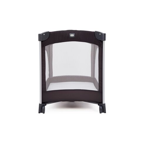 Patut pliant cu 2 niveluri Joie Allura 120 cm, Black Ink, Culoare: Negru/Gri, Dimensiuni: 120x60,poza 3