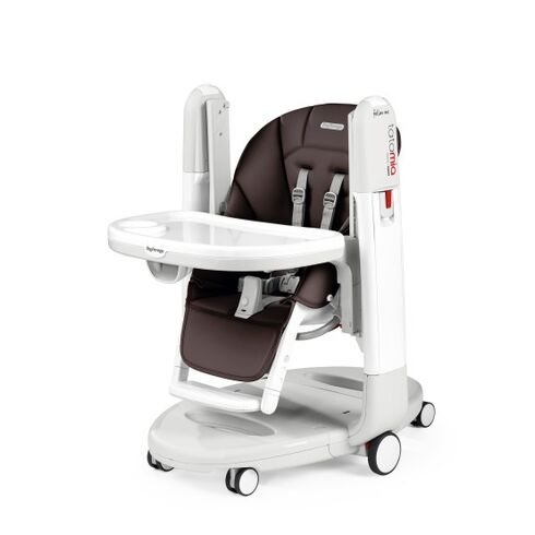 Scaun de masa 3 in 1 Peg Perego Tatamia Follow Me, 0-15 Kg, Cacao, Maro, Culoare: Maro,poza 3