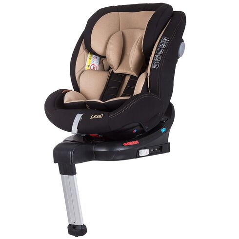 Scaun auto Chipolino Lego 0-36 kg humus cu sistem Isofix, Culoare: Crem, Grupa: 0-36kg (0 luni - 12 ani)