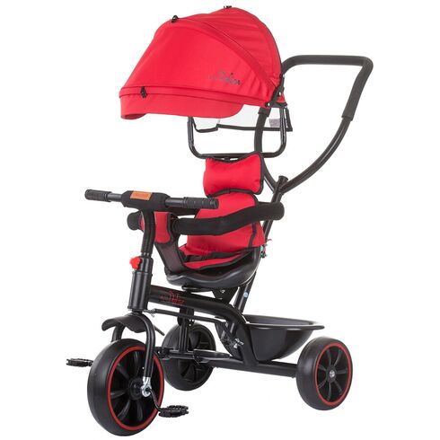 Tricicleta Chipolino Pulse cherry, Culoare: Rosu