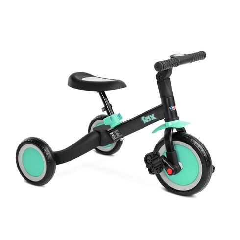 Tricicleta 2 in 1 Toyz FOX Turcoaz, Culoare: Turquoise,poza 6