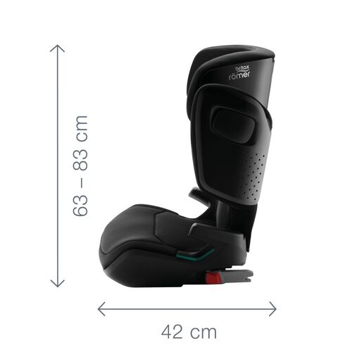 Scaun auto KIDFIX M I-size Burgundy Red Britax-Romer, Culoare: Mov, Grupa: 15-36kg (4 ani - 12 ani),poza 7