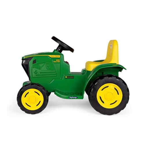 Tractor electric Peg Perego Mini JD John Deere, 6V, 12luni +, Verde / Galben,poza 3