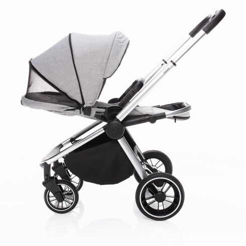 Carucior Zopa Move Silver Grey/Silver, Culoare: Gri,poza 7  - ExclusivMAG.ro Carucior Zopa Move Silver Grey/Silver, Culoare: Gri,poza 7
