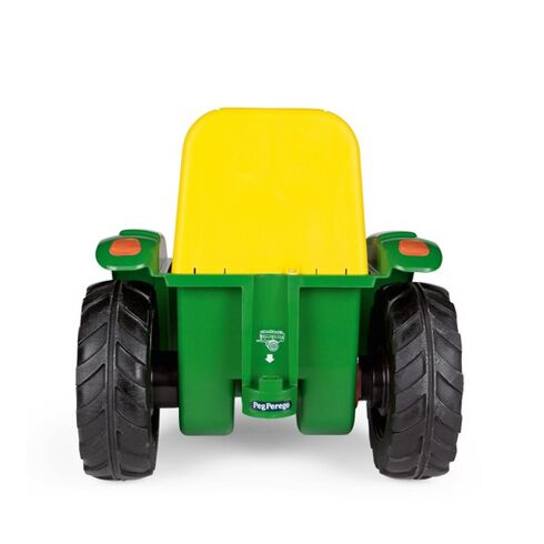 Tractor electric Peg Perego Mini JD John Deere, 6V, 12luni +, Verde / Galben,poza 4