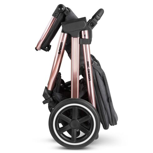 Carucior 2 in 1 Samba Bubble Diamond ABC Design, Culoare: Gri,poza 13