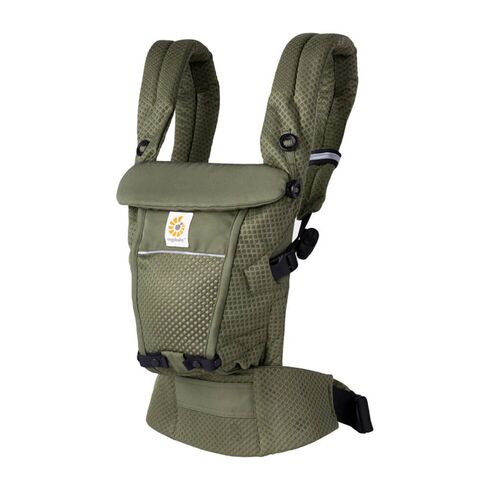 Marsupiu Ergobaby Adapt Soft Flex Mesh Olive Green, Culoare: Verde