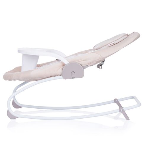 Leagan electric si balansoar Chipolino Nux humus, Culoare: Crem,poza 6