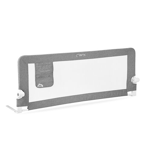 Bariera de siguranta rabatabila pentru pat, Momi Lexi XL, Dark Grey, Culoare: Gri