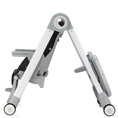 Scaun de masa copii Momi Luxuria, Piele ecologica, Black, Culoare: Negru,poza 6