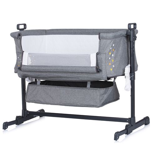 Patut Co-Sleeper Chipolino Close To Me platinum,poza 3