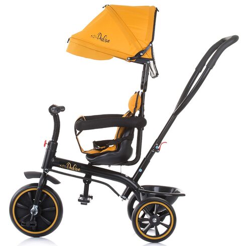 Tricicleta Chipolino Pulse mustard, Culoare: Galben,poza 3  - ExclusivMAG.ro Tricicleta Chipolino Pulse mustard, Culoare: Galben,poza 3