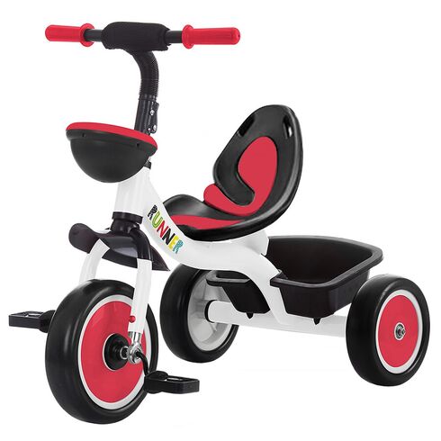 Tricicleta Chipolino Runner multi color, Culoare: Rosu