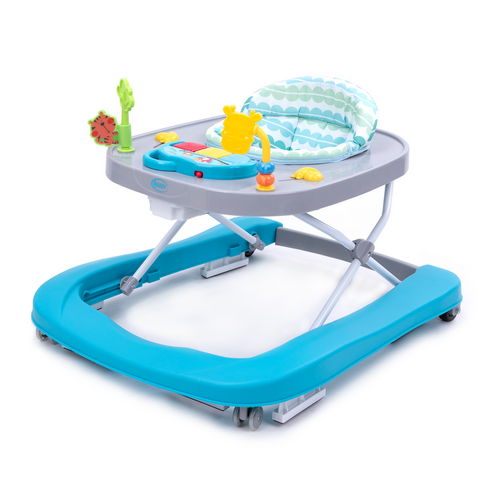 Premergator/impingator 4Baby WALK'N PUSH 2 in 1 Turcoaz, Culoare: Turquoise