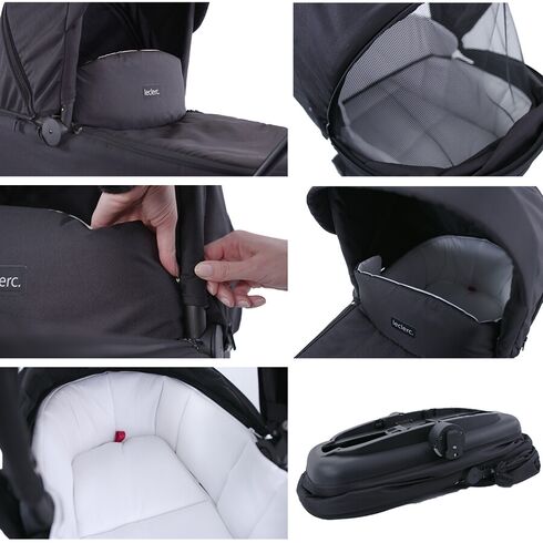 Landou Leclerc Black, Culoare: Negru,poza 4  - ExclusivMAG.ro Landou Leclerc Black, Culoare: Negru,poza 4