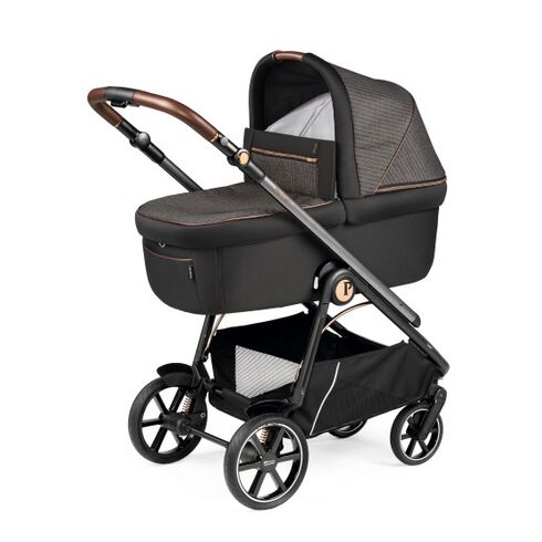 Carucior 3 in 1 Peg Perego Veloce, Lounge, 0 - 22 kg, 500, Negru/Gri, Culoare: Gri/Negru,poza 3