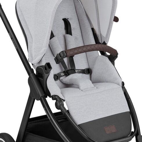 Carucior 2 in 1 Samba Mineral Fashion ABC Design, Culoare: Gri deschis,poza 9