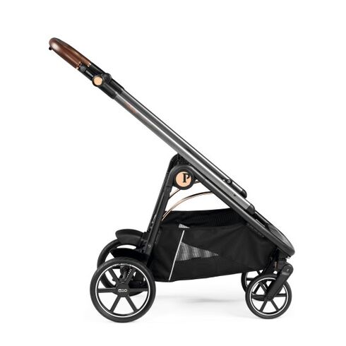 Carucior 3 in 1 Peg Perego Veloce, Lounge, 0 - 22 kg, 500, Negru/Gri, Culoare: Gri/Negru,poza 11
