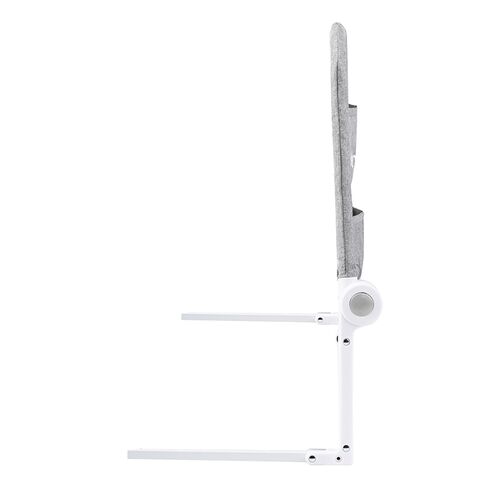 Bariera de siguranta rabatabila pentru pat, Momi Lexi, Light Grey, Culoare: Gri deschis,poza 3