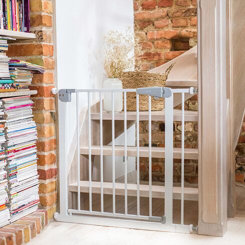 Poarta de siguranta 75-103 cm, Momi Paxi, White,poza 5