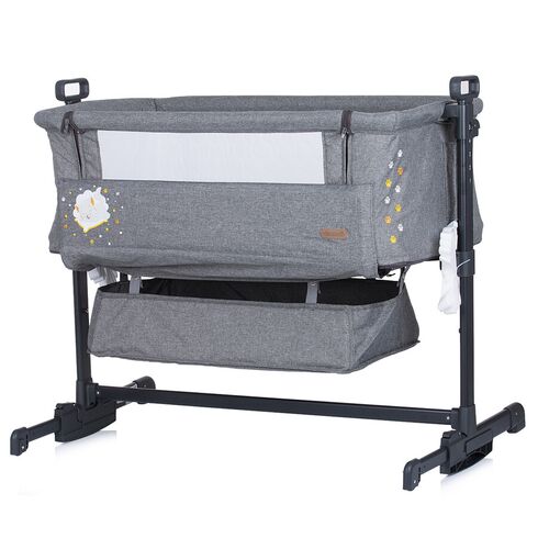 Patut Co-Sleeper Chipolino Close To Me platinum,poza 7