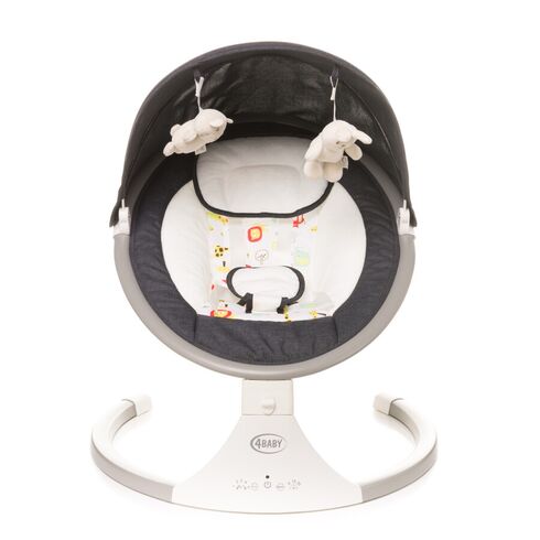 Leagan electric cu telecomanda 4Baby ROCK'N RELAX Grafit, Culoare: Gri,poza 8