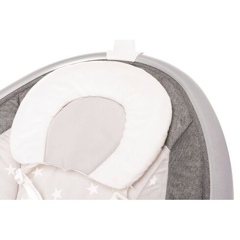 Leagan electric cu melodii si telecomanda 4Baby GRACE Gri, Culoare: Gri deschis,poza 11