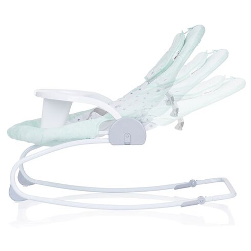 Leagan electric si balansoar Chipolino Nux avocado, Culoare: Verde,poza 5