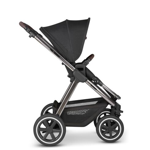Carucior 2 in 1 Samba Dolphin Diamond ABC Design, Culoare: Negru - poza 6 - ExclusivMAG.ro