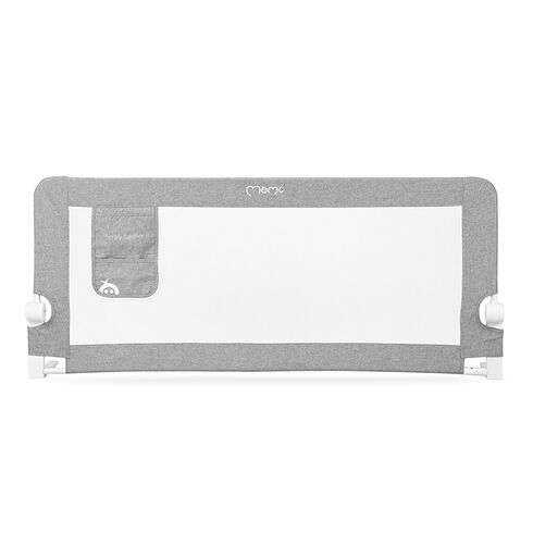 Bariera de siguranta rabatabila pentru pat, Momi Lexi XL, Light Grey, Culoare: Gri deschis,poza 2