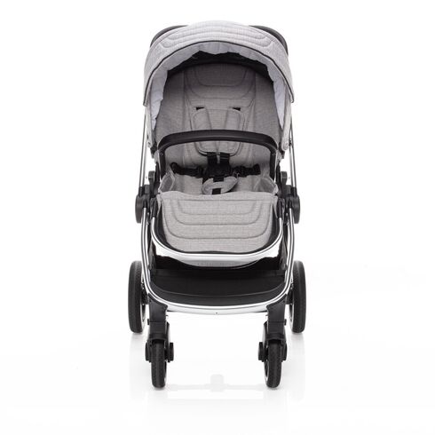 Carucior Zopa Move Silver Grey/Silver, Culoare: Gri,poza 3  - ExclusivMAG.ro Carucior Zopa Move Silver Grey/Silver, Culoare: Gri,poza 3