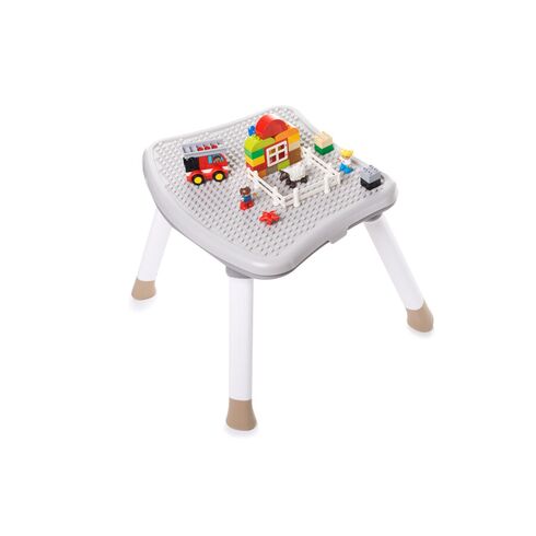 Scaun de masa transformabil booster 4Baby MASTER 6 in 1 Camel, Culoare: Crem,poza 7