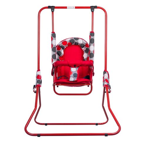 Leagan pentru copii, Top Kids, pentru interior si exterior, Red Dots, Culoare: Rosu