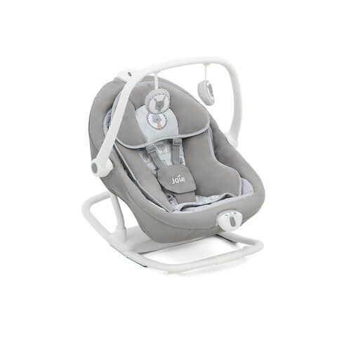 Leagan si balansoar rotativ Joie Sansa 2 in 1 Portrait, Culoare: Gri,poza 5