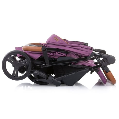 Carucior gemeni Chipolino Passo Doble lilac, Culoare: Mov - poza 7 - ExclusivMAG.ro