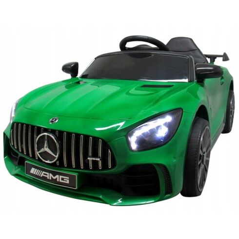 Masinuta electrica cu telecomanda Mercedes AMG GTR-S R-Sport Verde, Culoare: Verde, Capacitate acumulator: 12V,poza 2