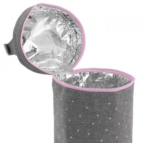 Geanta izoterma Thermibag Rose 700 ml Miniland, Culoare: Roz, Cantitate: 700ml,poza 3