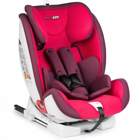 Scaun auto 9-36 Kg cu ISOFIX Ricokids Reno Rosu, Culoare: Rosu, Grupa: 9-36kg (9 luni - 12 ani)