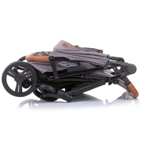 Carucior gemeni Chipolino Passo Doble platinum, Culoare: Gri - poza 7 - ExclusivMAG.ro