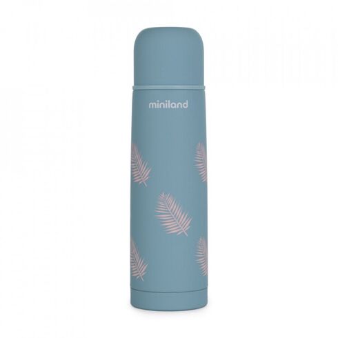 Termos lichide Terra Palms 500 ml Miniland, Culoare: Albastru, Cantitate: 500ml