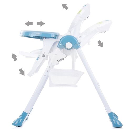 Scaun de masa Chipolino Maxi atlantic, Culoare: Albastru,poza 6