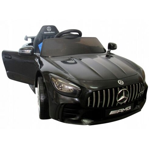Masinuta electrica cu telecomanda Mercedes AMG GTR-S R-Sport Negru, Culoare: Negru, Capacitate acumulator: 12V