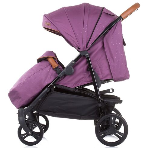 Carucior gemeni Chipolino Passo Doble lilac, Culoare: Mov - poza 6 - ExclusivMAG.ro